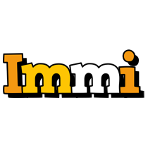 Immi cartoon logo