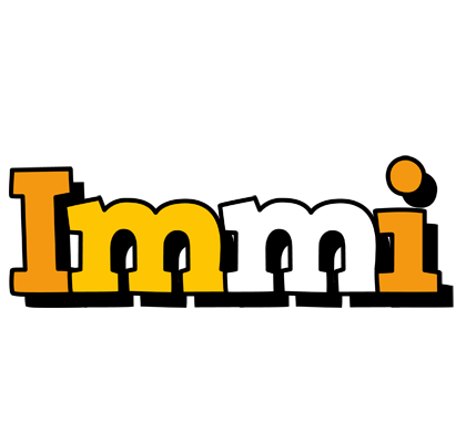 Immi cartoon logo