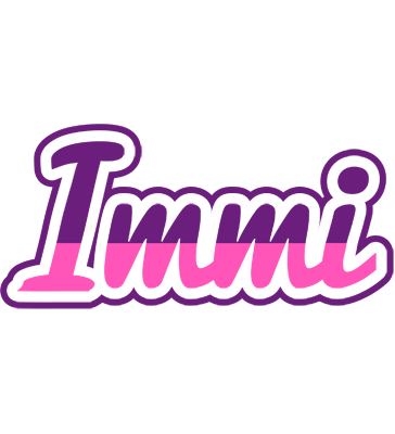 Immi cheerful logo