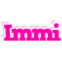 Immi dancing logo