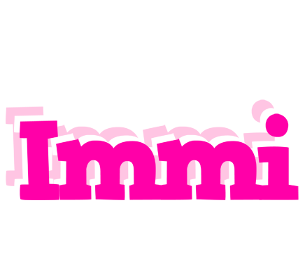 Immi dancing logo