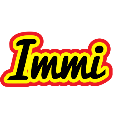 Immi flaming logo