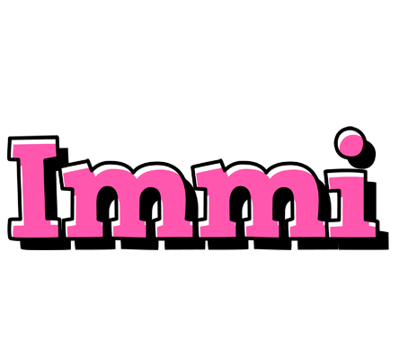 Immi girlish logo