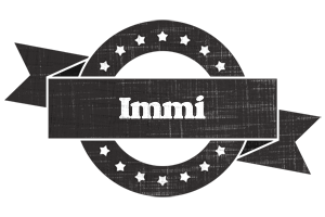 Immi grunge logo