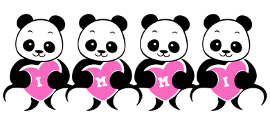 Immi love-panda logo