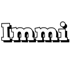 Immi snowing logo