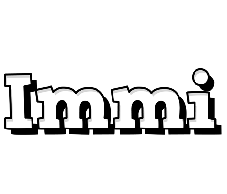 Immi snowing logo