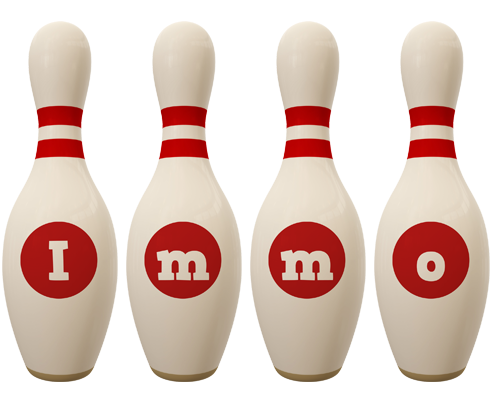 Immo bowling-pin logo