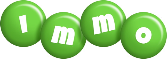 Immo candy-green logo