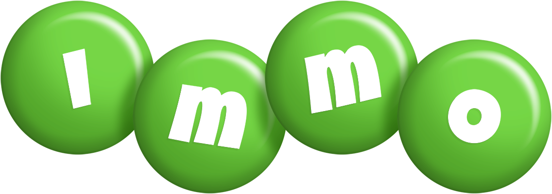 Immo candy-green logo