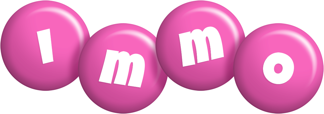 Immo candy-pink logo
