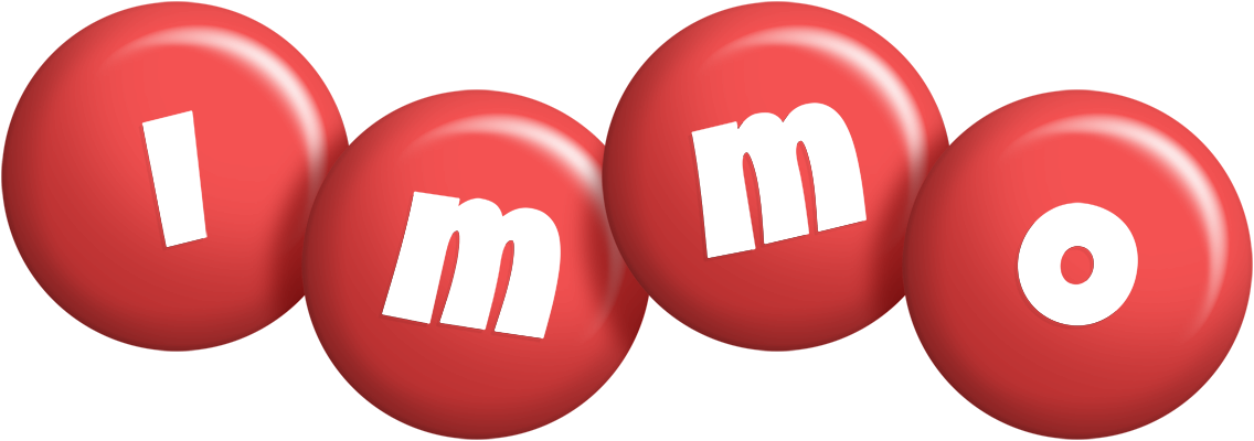 Immo candy-red logo