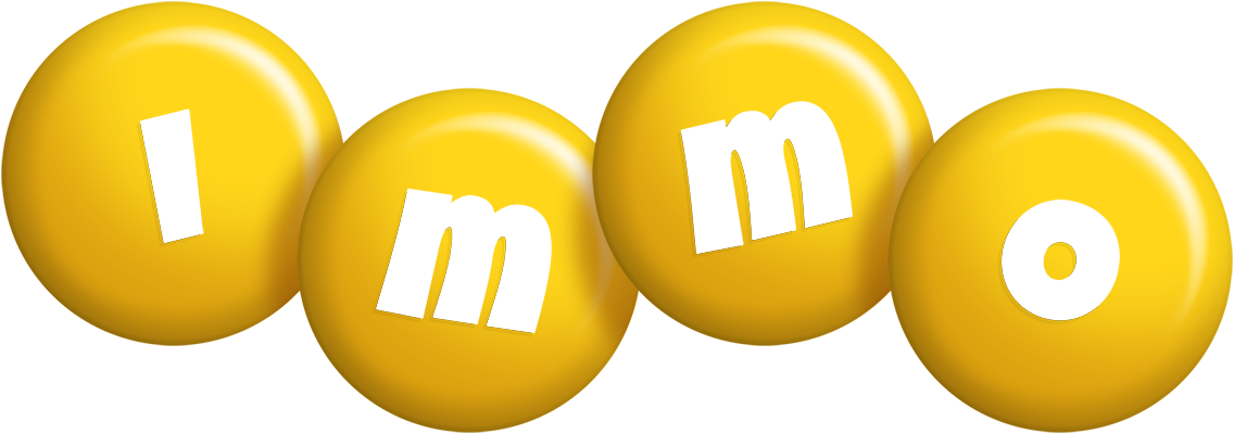 Immo candy-yellow logo