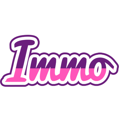 Immo cheerful logo