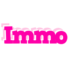 Immo dancing logo