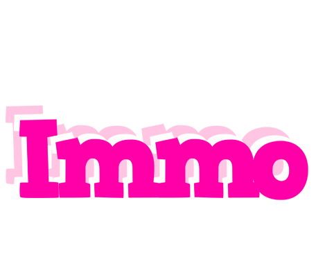 Immo dancing logo