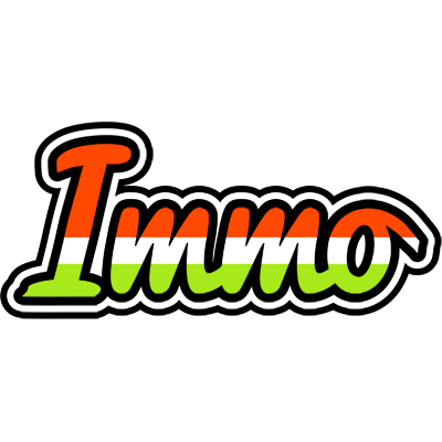 Immo exotic logo