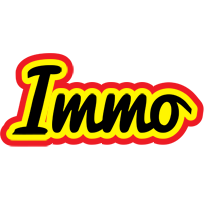 Immo flaming logo