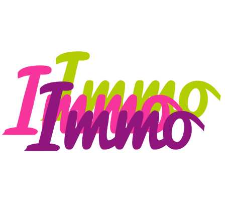 Immo flowers logo