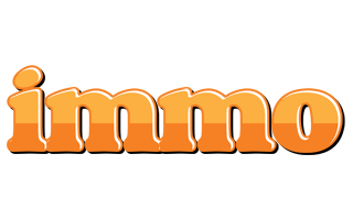 Immo orange logo