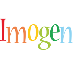 Imogen birthday logo