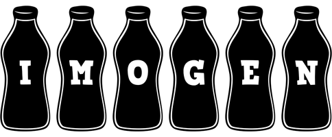 Imogen bottle logo