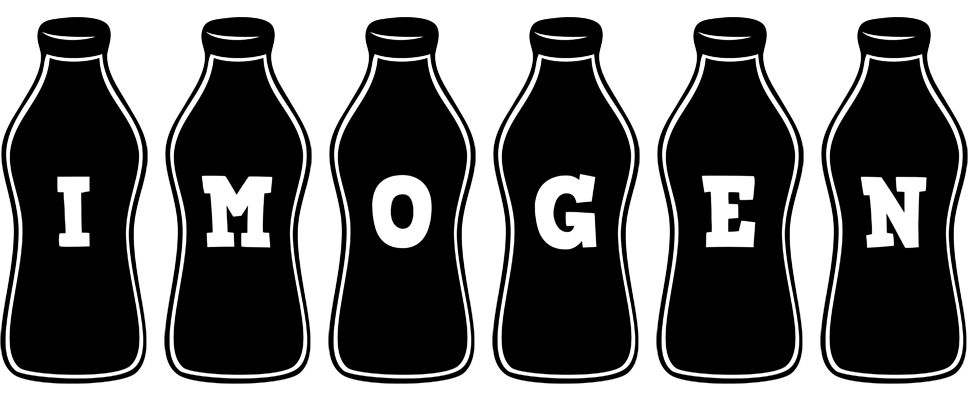 Imogen bottle logo