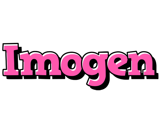 Imogen girlish logo