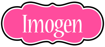 Imogen invitation logo