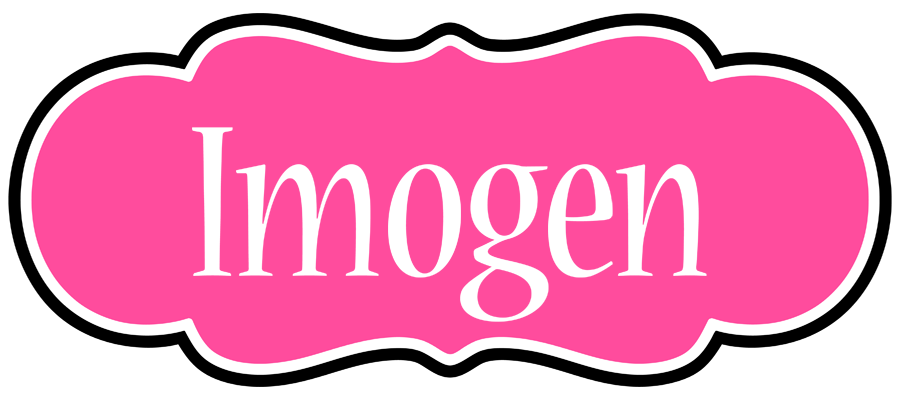 Imogen invitation logo