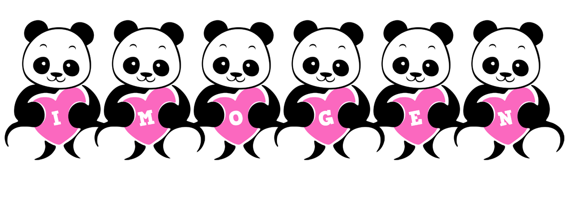 Imogen love-panda logo