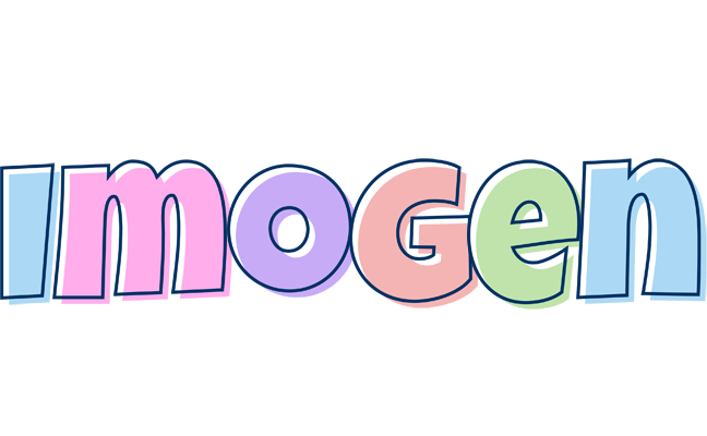 Imogen pastel logo