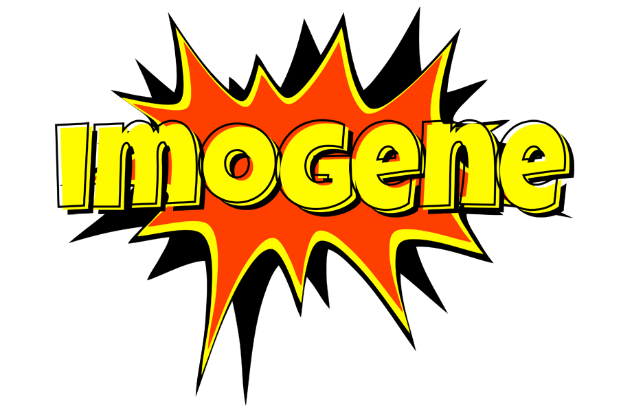 Imogene bazinga logo
