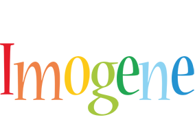 Imogene birthday logo