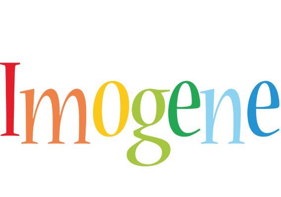 Imogene birthday logo