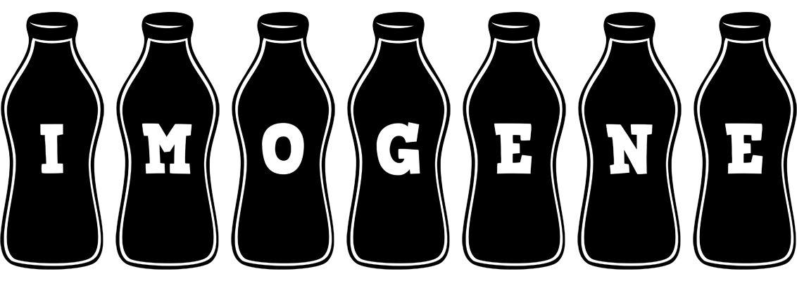 Imogene bottle logo