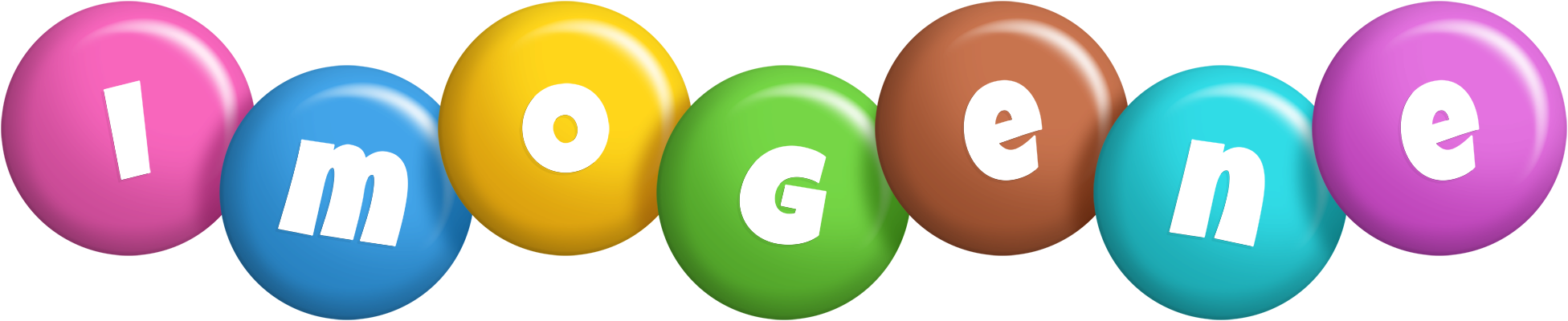 Imogene candy logo