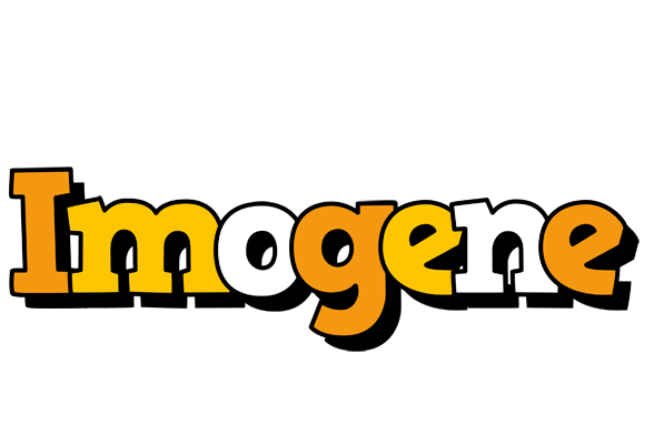 Imogene cartoon logo