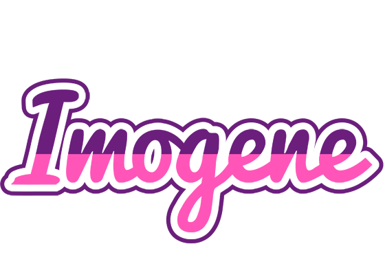 Imogene cheerful logo