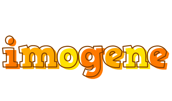 Imogene desert logo