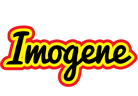 Imogene flaming logo