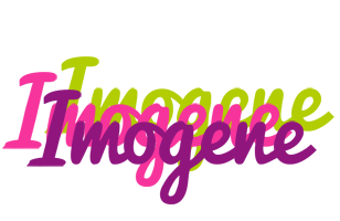 Imogene flowers logo