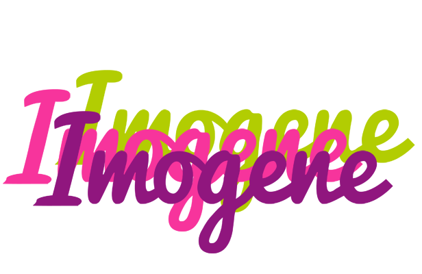 Imogene flowers logo