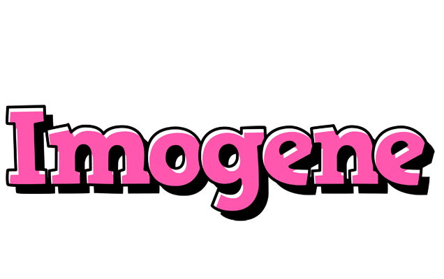 Imogene girlish logo