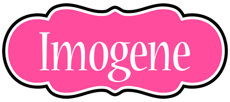 Imogene invitation logo