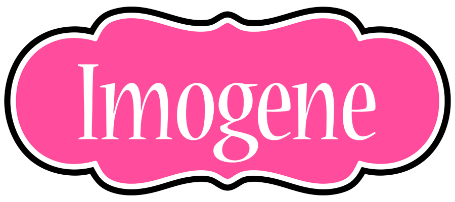 Imogene invitation logo