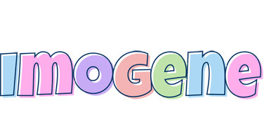 Imogene pastel logo