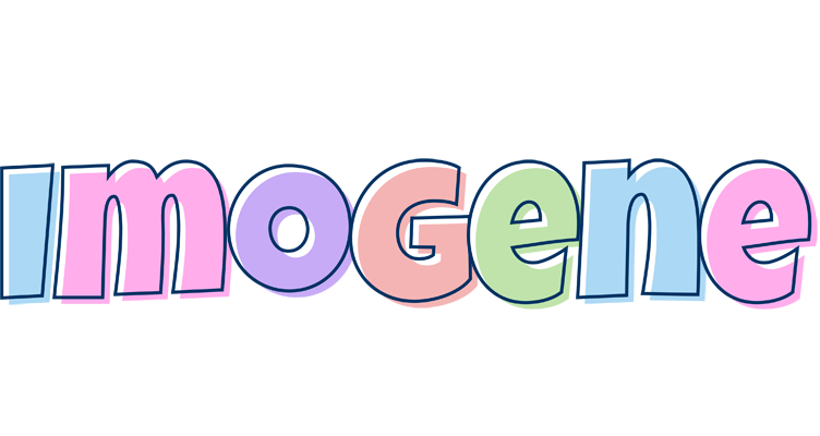 Imogene pastel logo