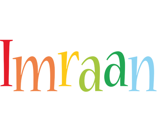 Imraan birthday logo