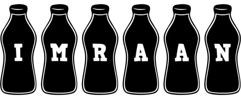 Imraan bottle logo